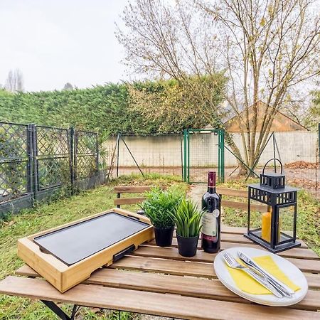 Apartmán Cocoon - Jardin - Boite A Cle - Wi-Fi Baulne Exteriér fotografie